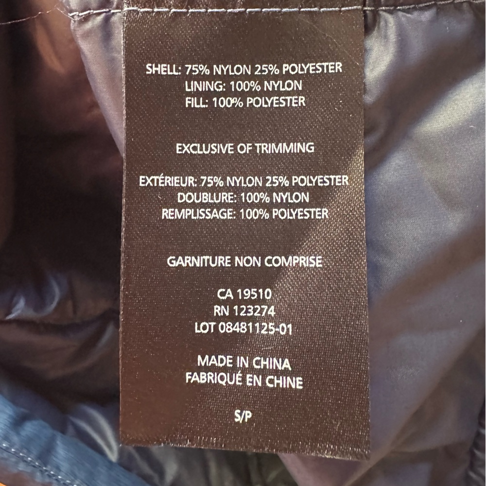 New w/tags Paradox Primaloft Luxe Long Women’s Packable Hooded Coat, Size Small. - Picture 12 of 12
